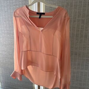 BCBG Maxazria Blouse 100% Silk